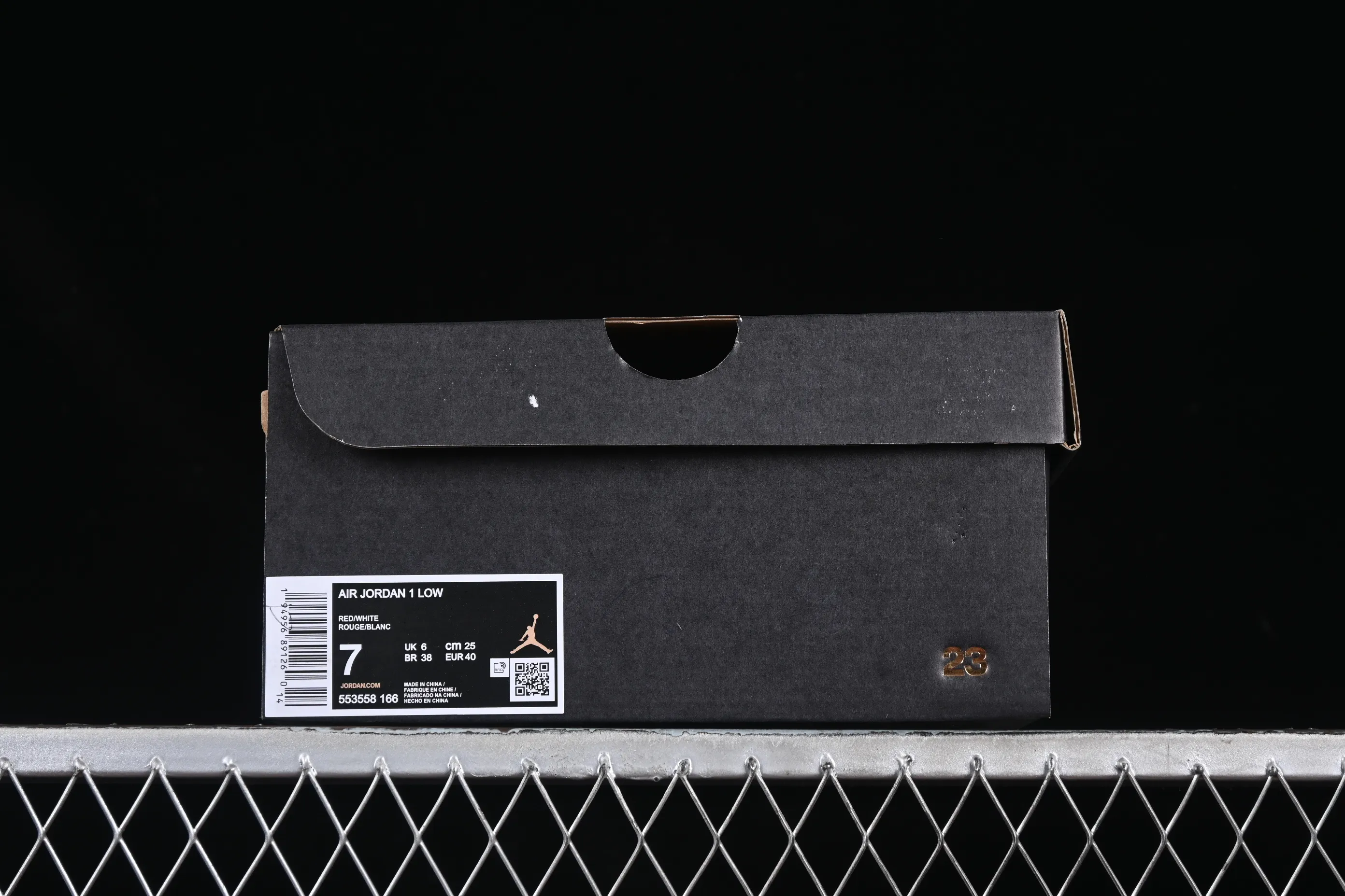 All categories Air Jordan Jordan series basketball shoes Air Jordan 1 Low Air Jordan 1 Low AJ1 Joe 1 white and red color low-top cultural and casual sneakers 553558-166